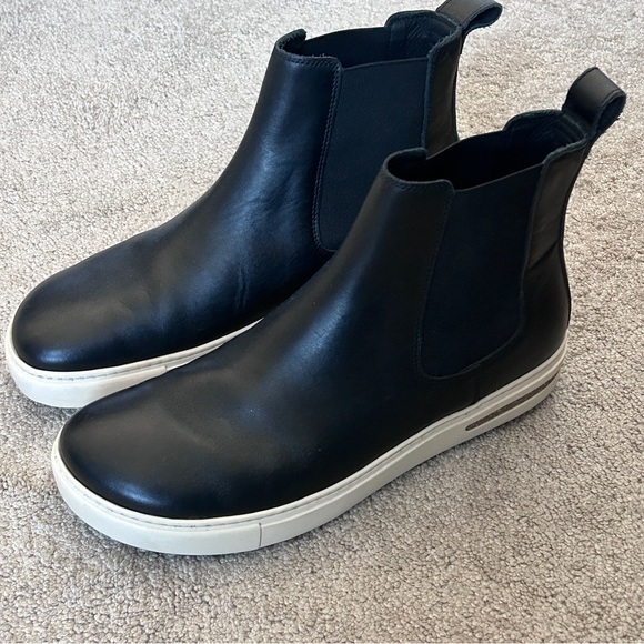 Birkenstock Bend Chelsea Black Leather Sneaker Boot Comfort Bootie 41 / US 10 - Picture 4 of 10